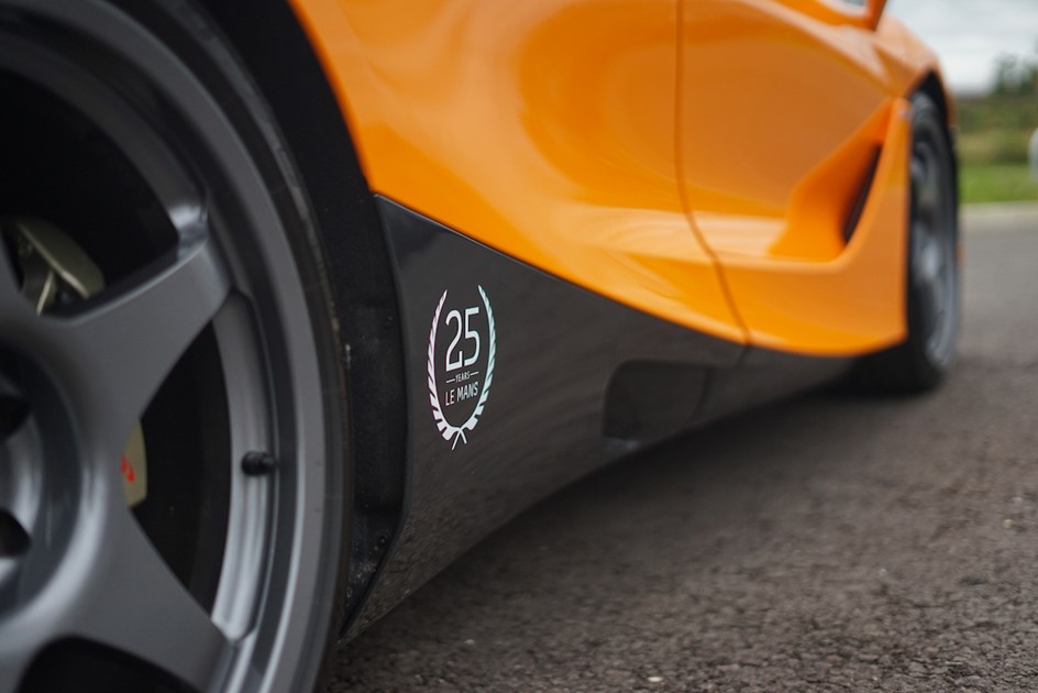 Detail shots of a McLaren 720S Le Mans edition