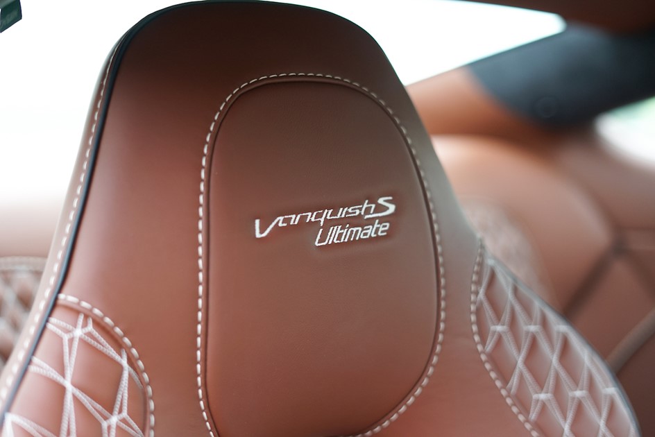 Aston Martin Vanquish S Ultimate embossed logos