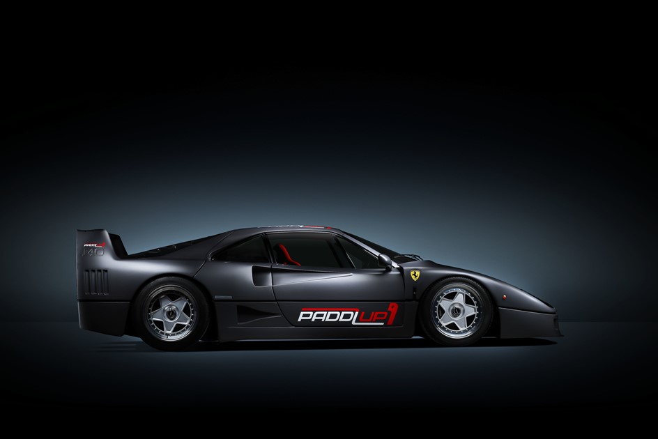 PaddlUp's Ferrari F40 supported by Ignition vehicle and asset finance