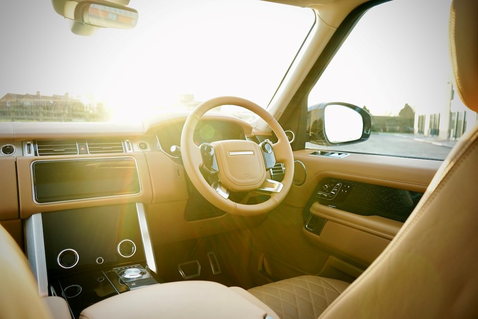 The interior of a Range Rover SV Autobiography Ultimate Edition