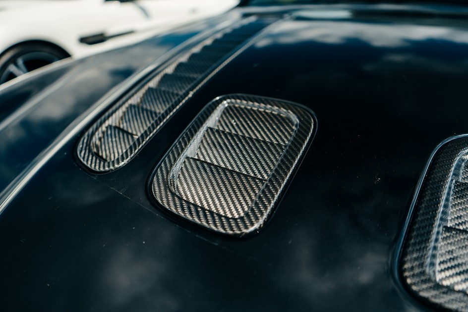 Carbon fibre vents on the Aston Martin V12 Vantage