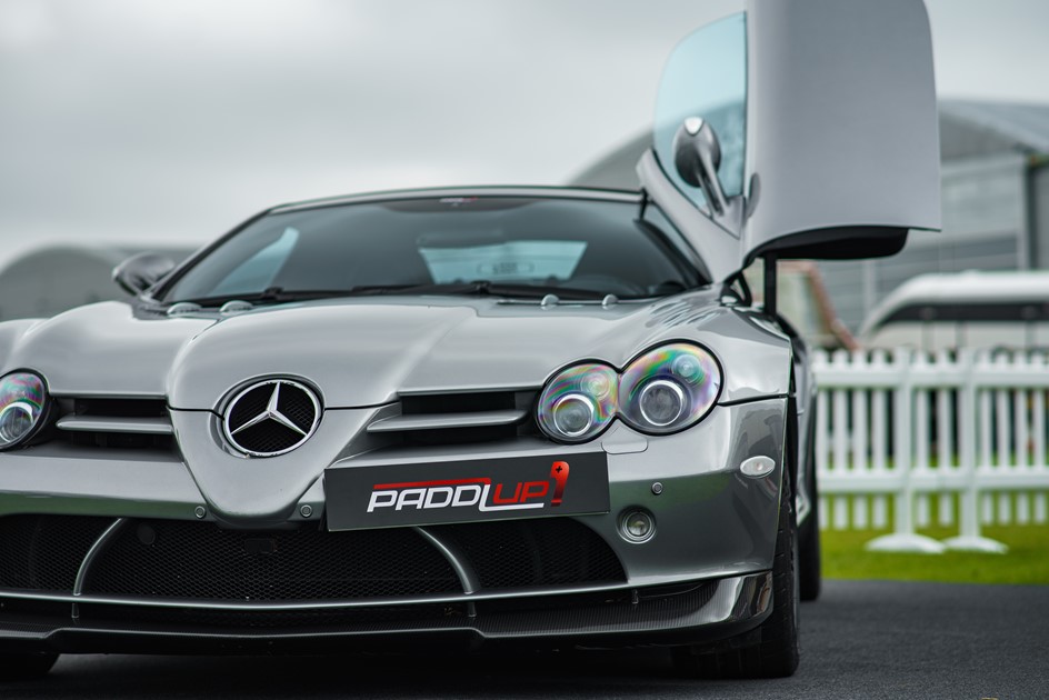 The Mercedes SLR 722 S McLaren twice signed by Sir Stirling Moss