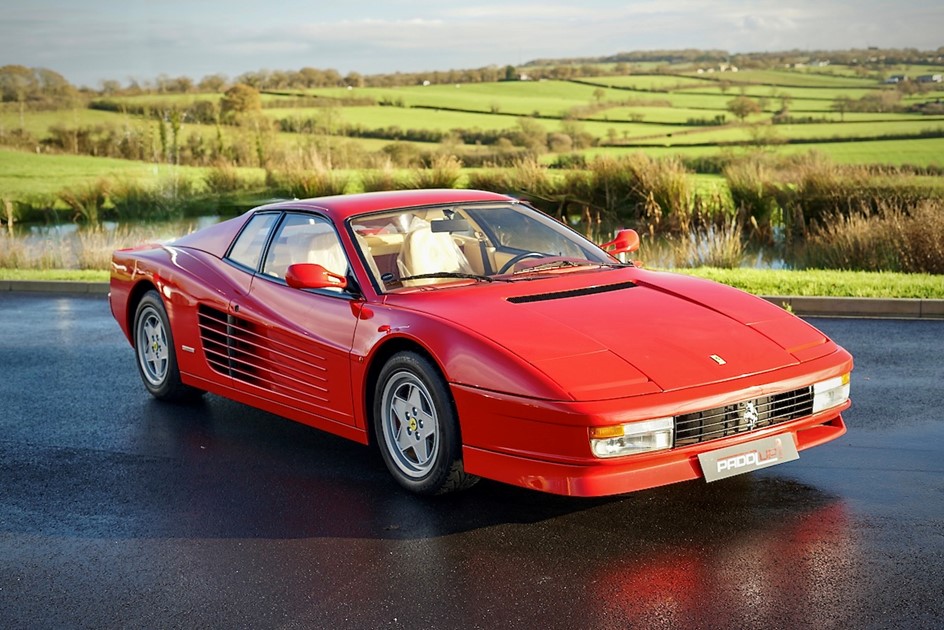 A superb example of the Ferrari Testarossa made famous by Miami Vice