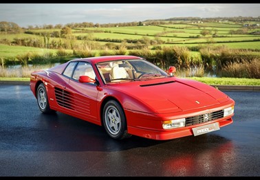 A superb example of the Ferrari Testarossa made famous by Miami Vice